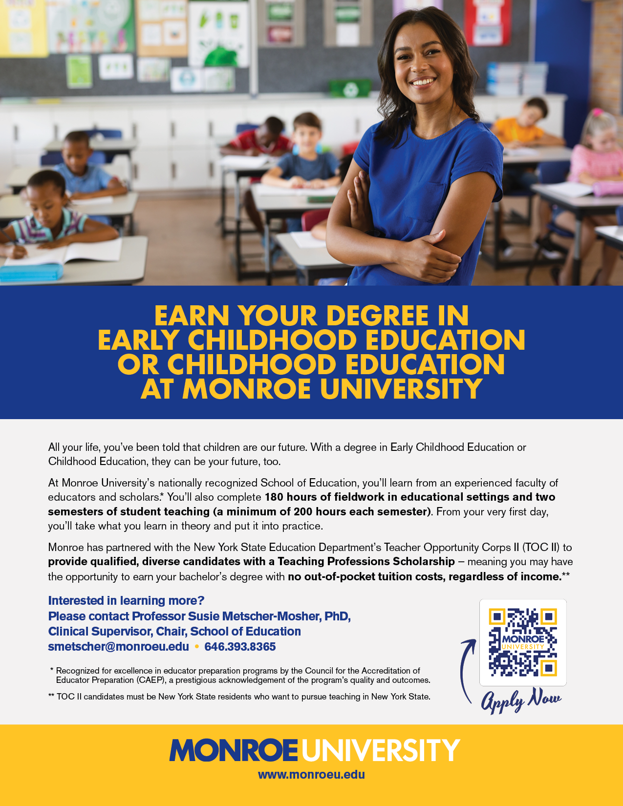 School of Education Flyer